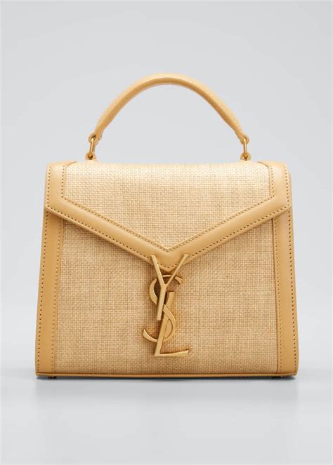 ysl sac cassandre|YSL cassandra raffia bag.